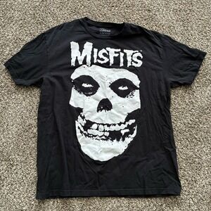 Misfits Men's XL Black Graphic Short Sleeve T-Shirt